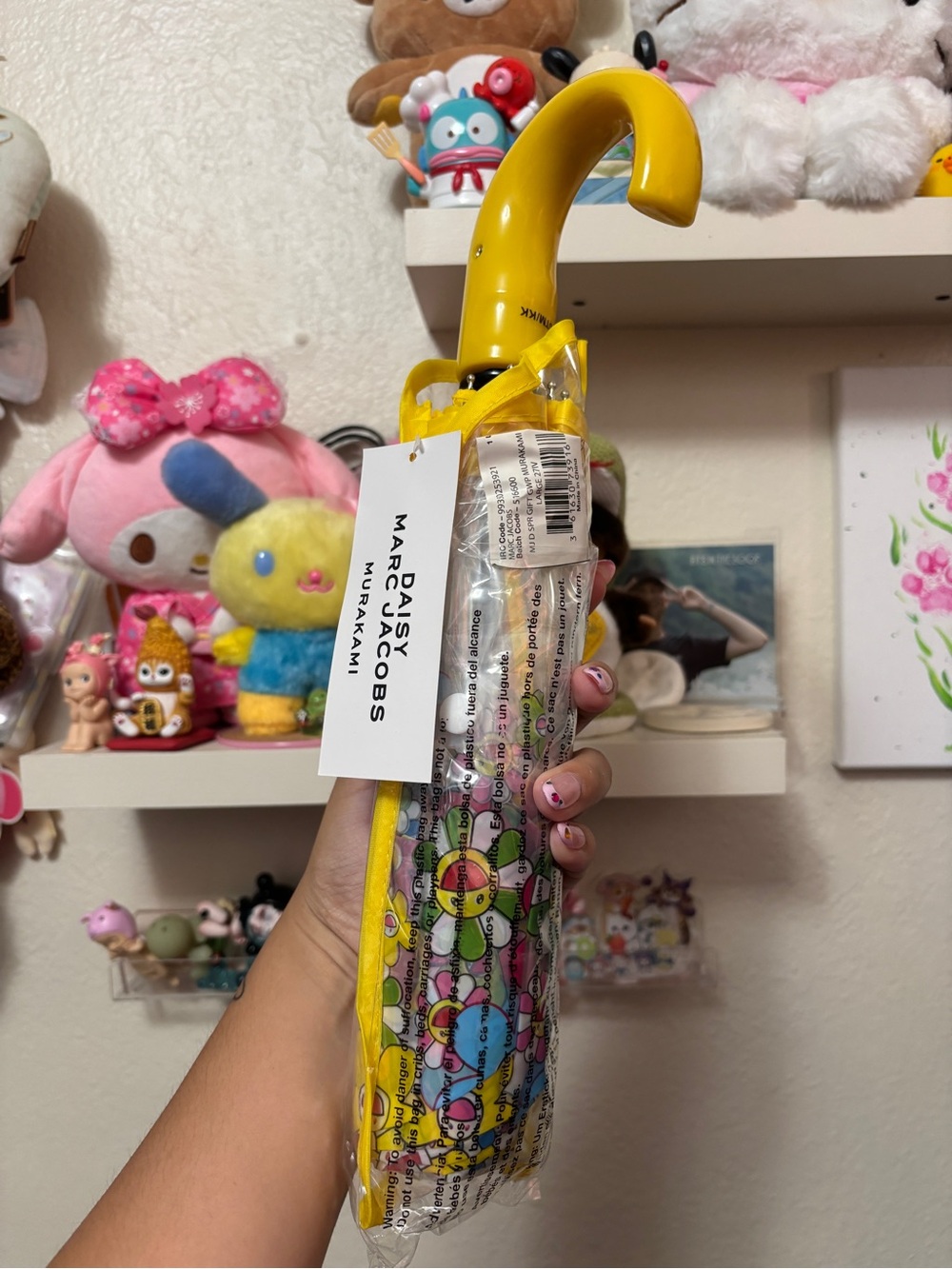 Marc Jacobs Murakami Umbrella Yellow New - Picture 2 of 5